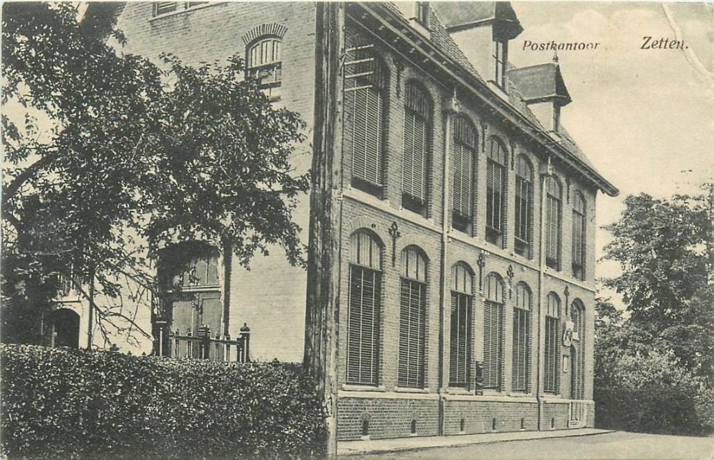 379-200-033 Zetten Postkantoor, Verzenden, Voor 1920, Gelderland