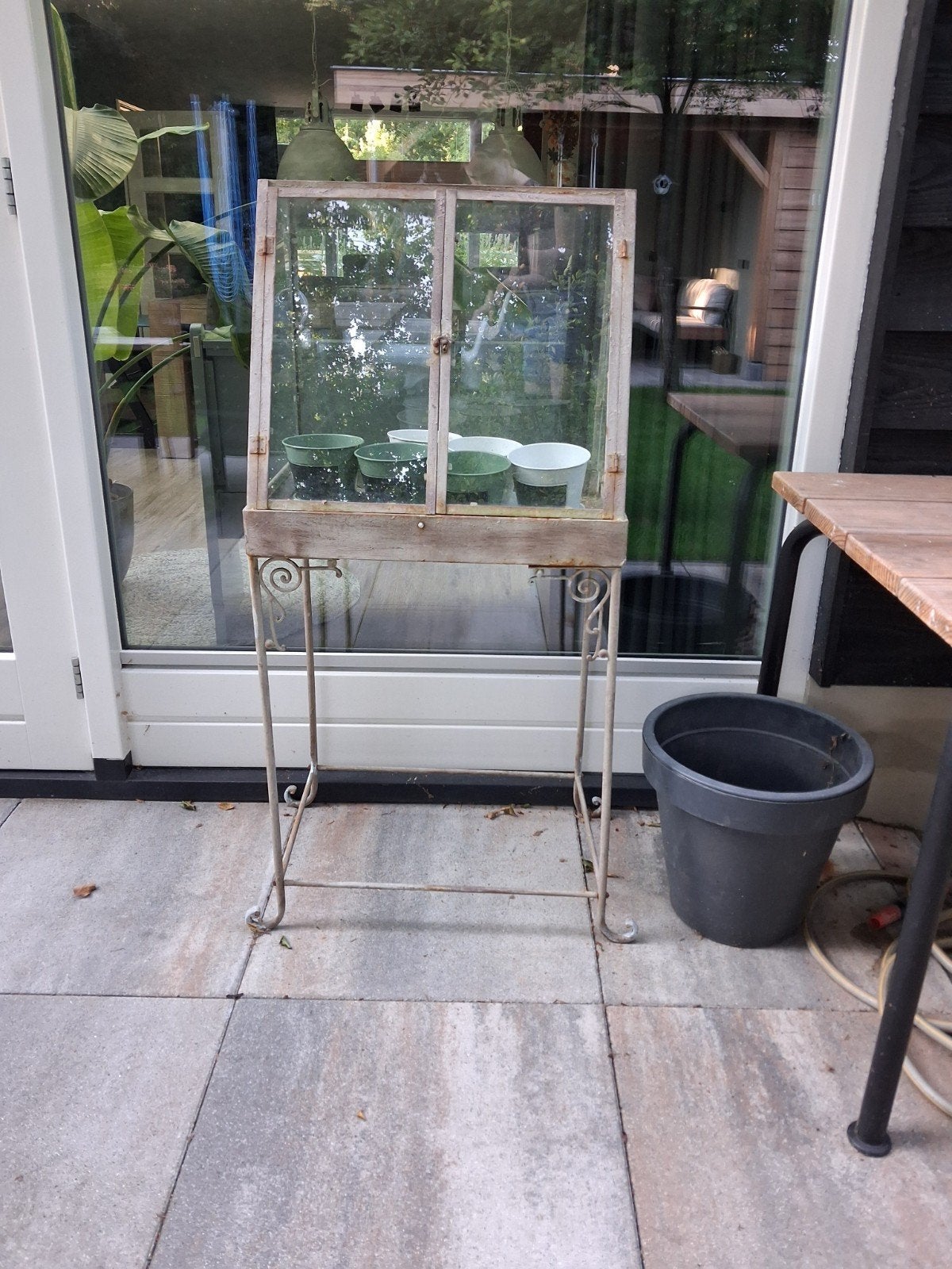 Kweekkasje op onderstel - los te halen, Tuin en Terras, Kassen, Gebruikt, Kweekkas, Glas, Ophalen
