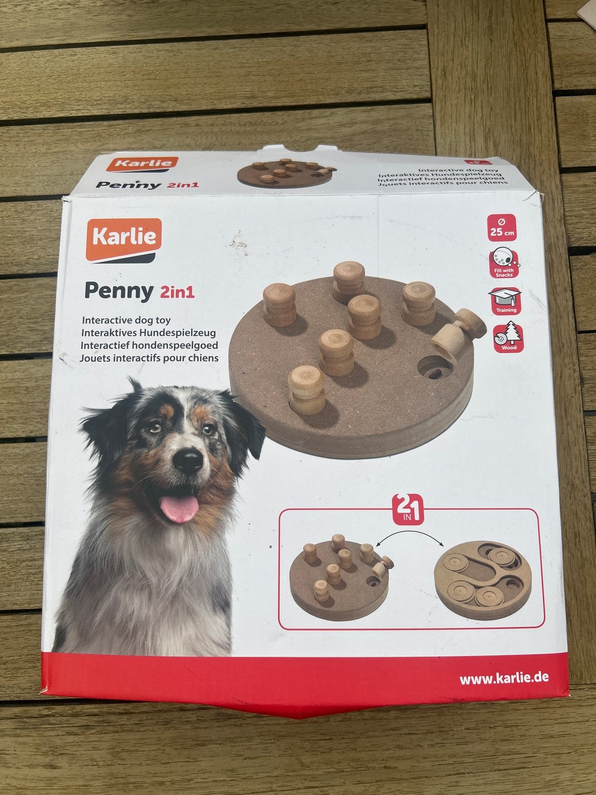 Interactief spel voor honden, Ophalen of Verzenden, Zo goed als nieuw, Intelligentiespeelgoed, Karlie