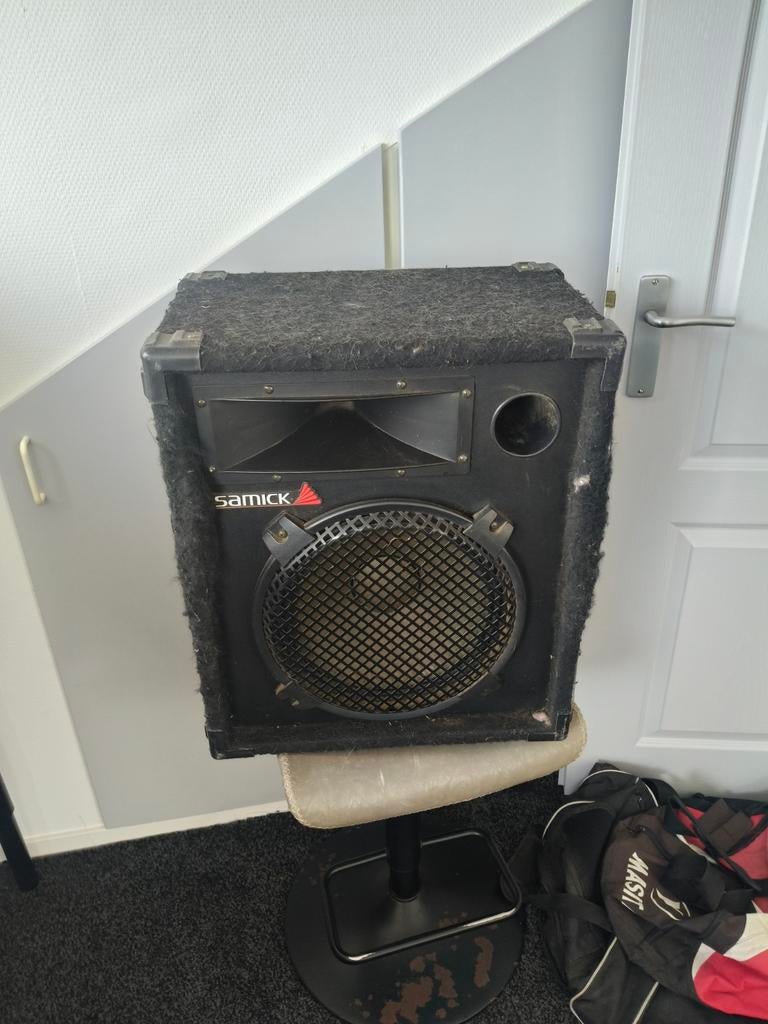 Samick Professioneel Speakersysteem 8 Ohm  gratis op te hale, Gebruikt, Overige typen, Minder dan 60 watt, Ophalen