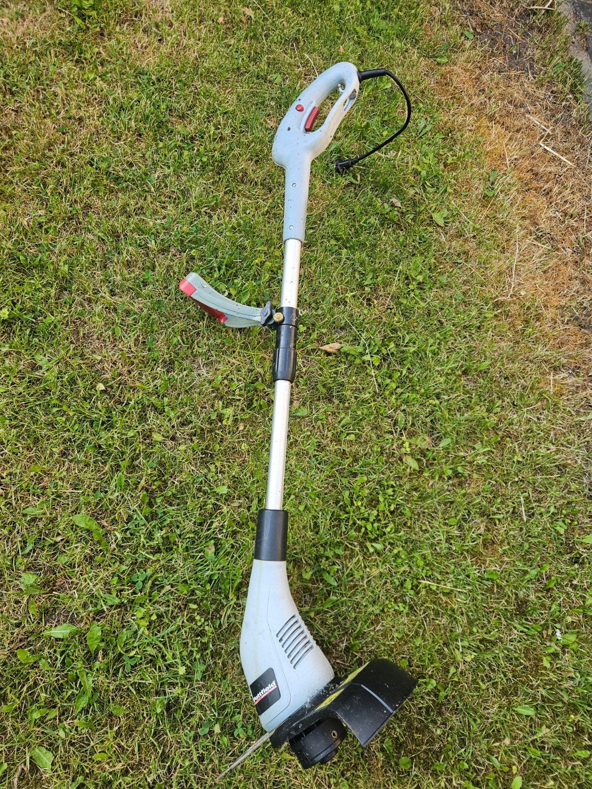 Patfield Grastrimmer - Elektrisch, Gebruikt, Tuin en Terras, Grastrimmers, Ophalen of Verzenden