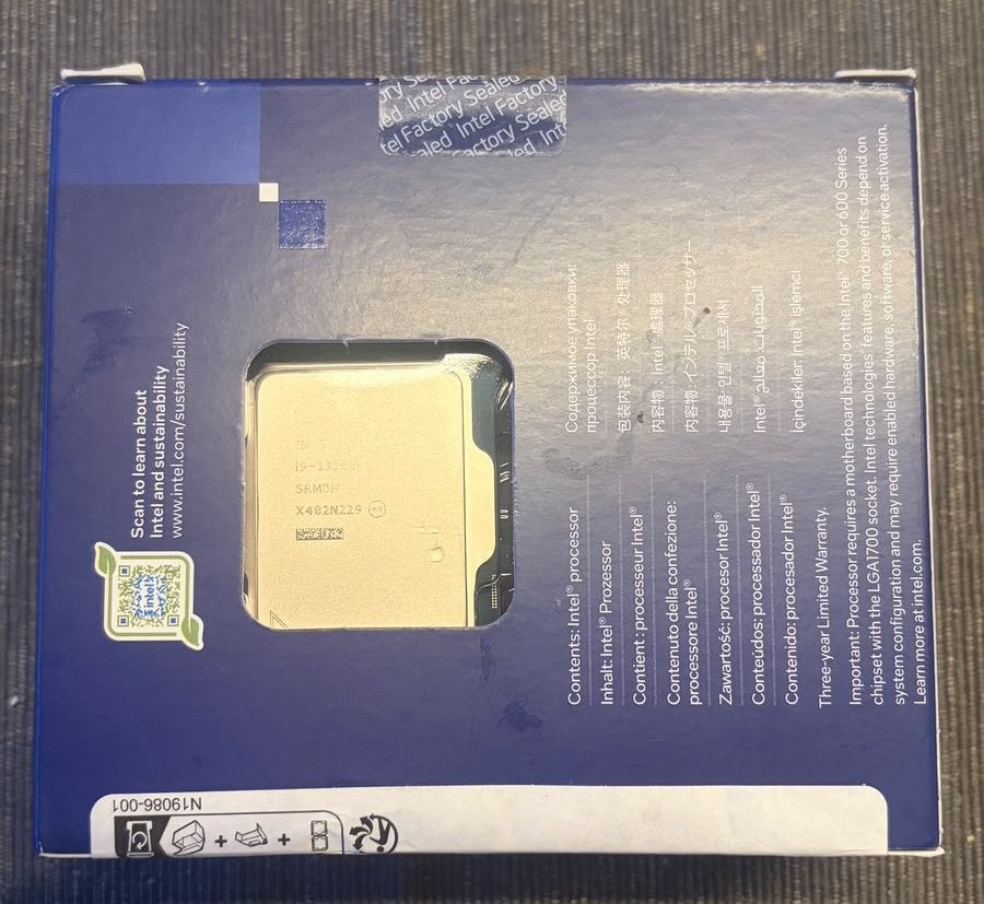 Intel Core i9-13900K Boxed aangeboden, Computers en Software, S1700, Intel Core i9, Nieuw, Ophalen of Verzenden