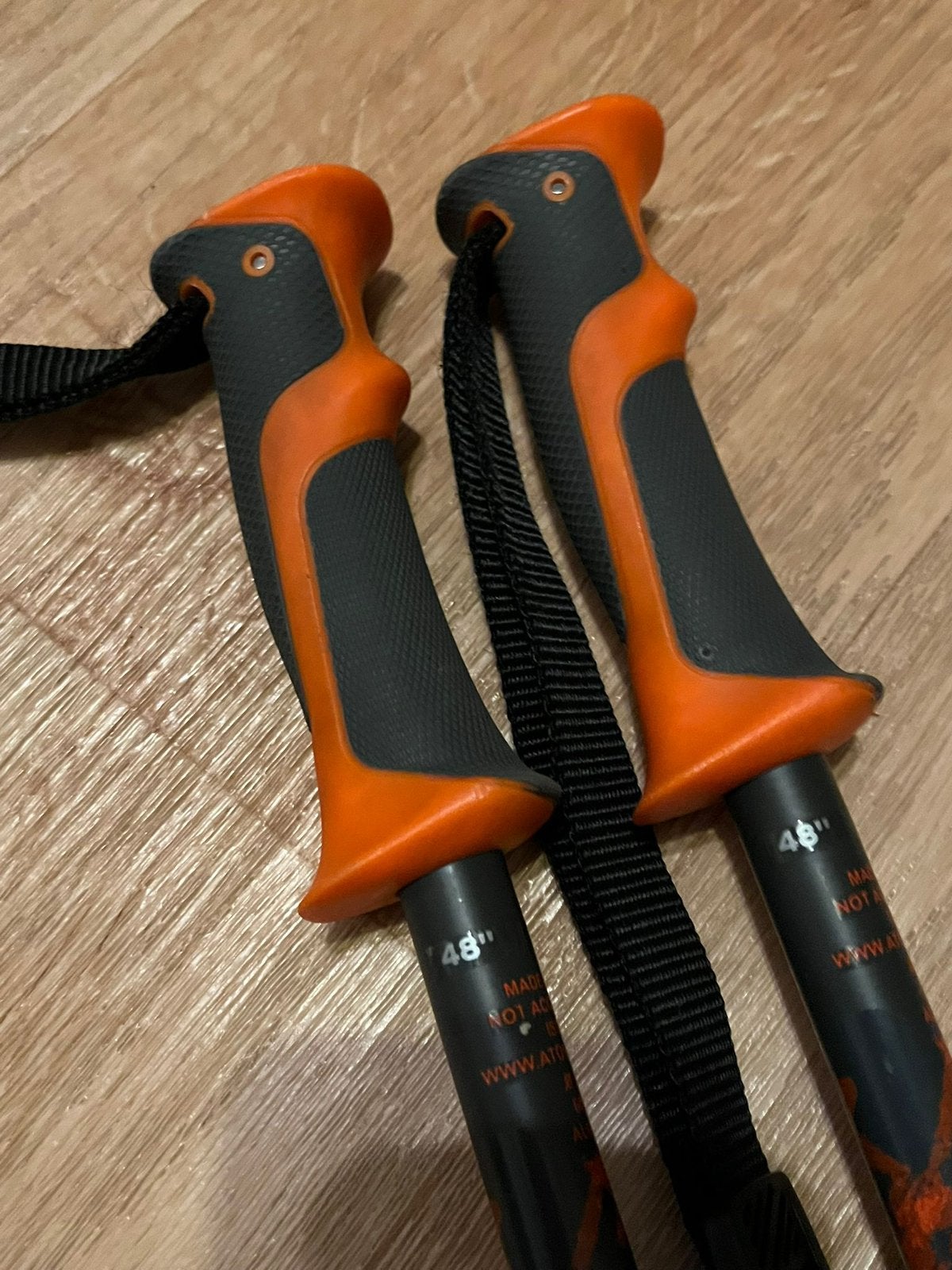 Skistokken Atomic maat 48 inch, Sport en Fitness, Skiën en Langlaufen, Ophalen of Verzenden, Gebruikt, Overige typen, Atomic