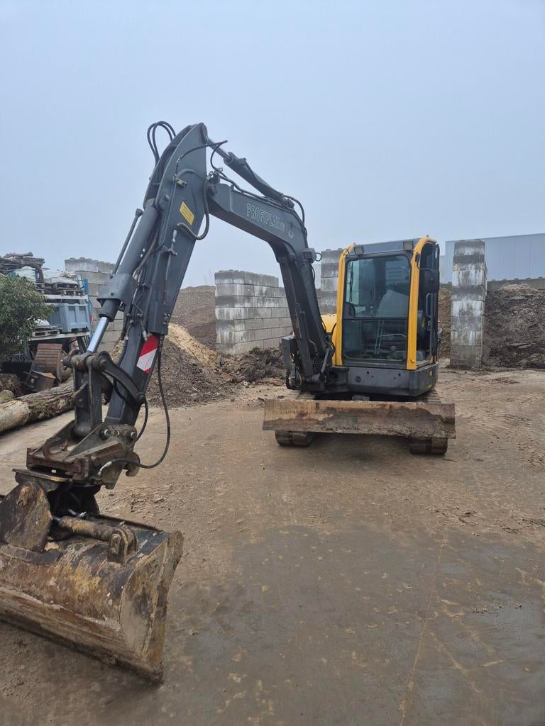 Volvo ECR 58 minigraver - 2007 - 3474 uur, Zakelijke goederen, Ophalen, Graafmachine