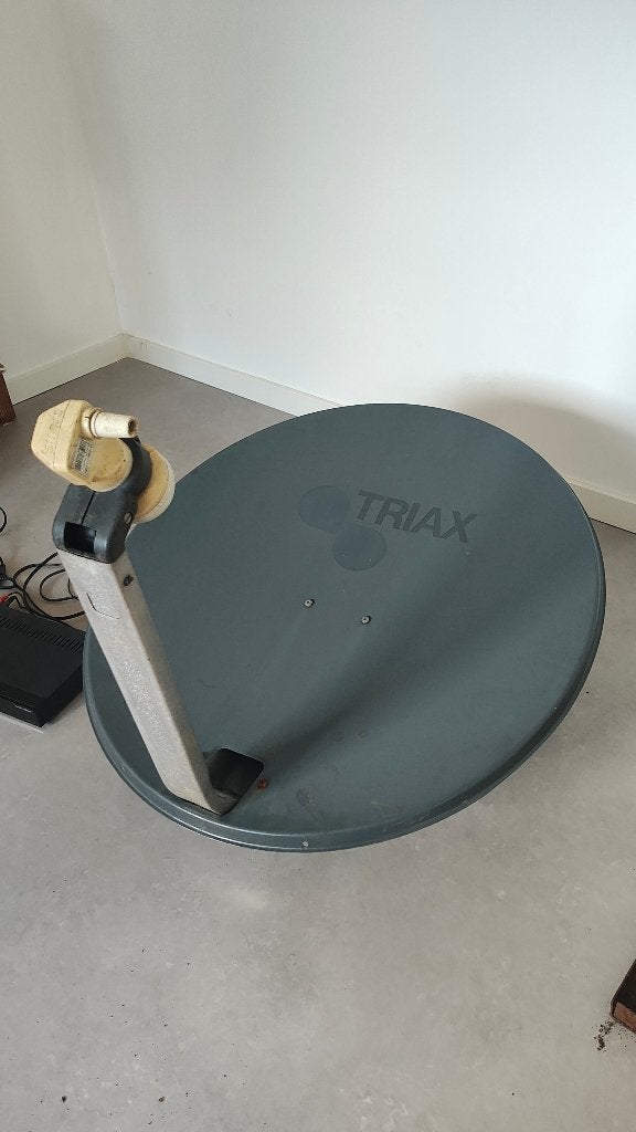 Sateliet schotel + ontvanger, Ophalen, Gebruikt, (Schotel)antenne, Overige merken