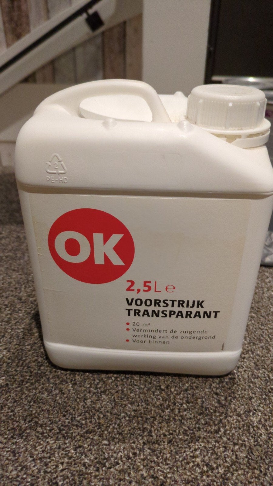 OK Voorstrijk Transparant 1,5L - Gratis af te halen, Ophalen, Overige kleuren, Minder dan 5 liter, Verf