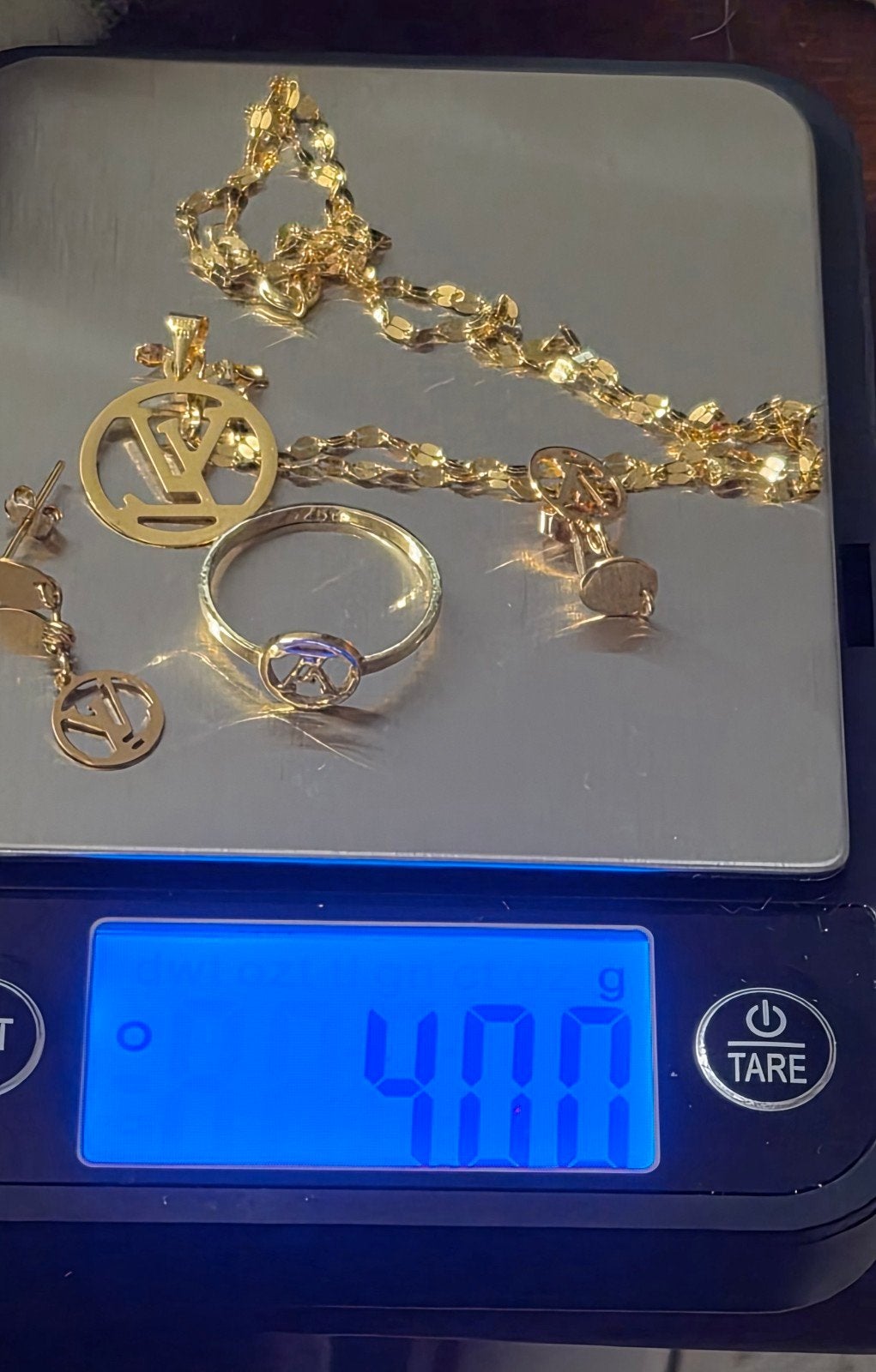 Set ketting 18karats Saudi goud, Ophalen of Verzenden, Goud