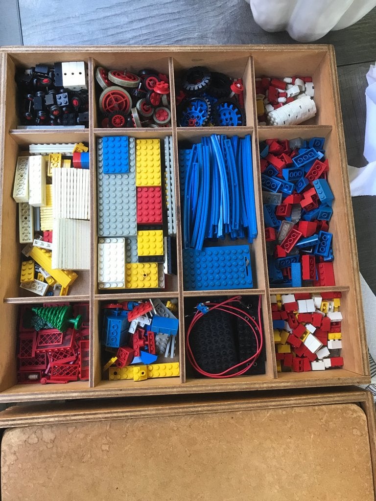Lego 2 bakken jaren zeventig, Kinderen en Baby's, Speelgoed | Duplo en Lego, Ophalen, Gebruikt, Lego
