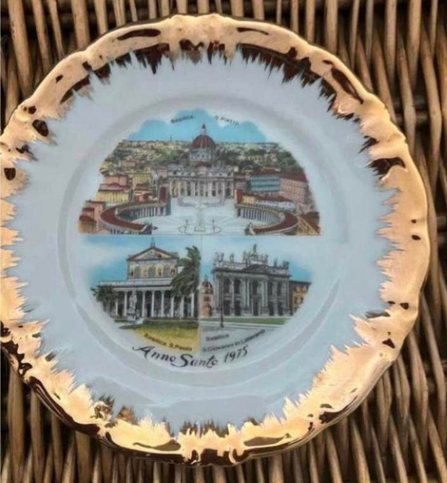 BASILICA,S.GIOVANNI,,ST.PIETRO,S.PAOLO,PORSELEIN BAVARIA !!!, Ophalen of Verzenden