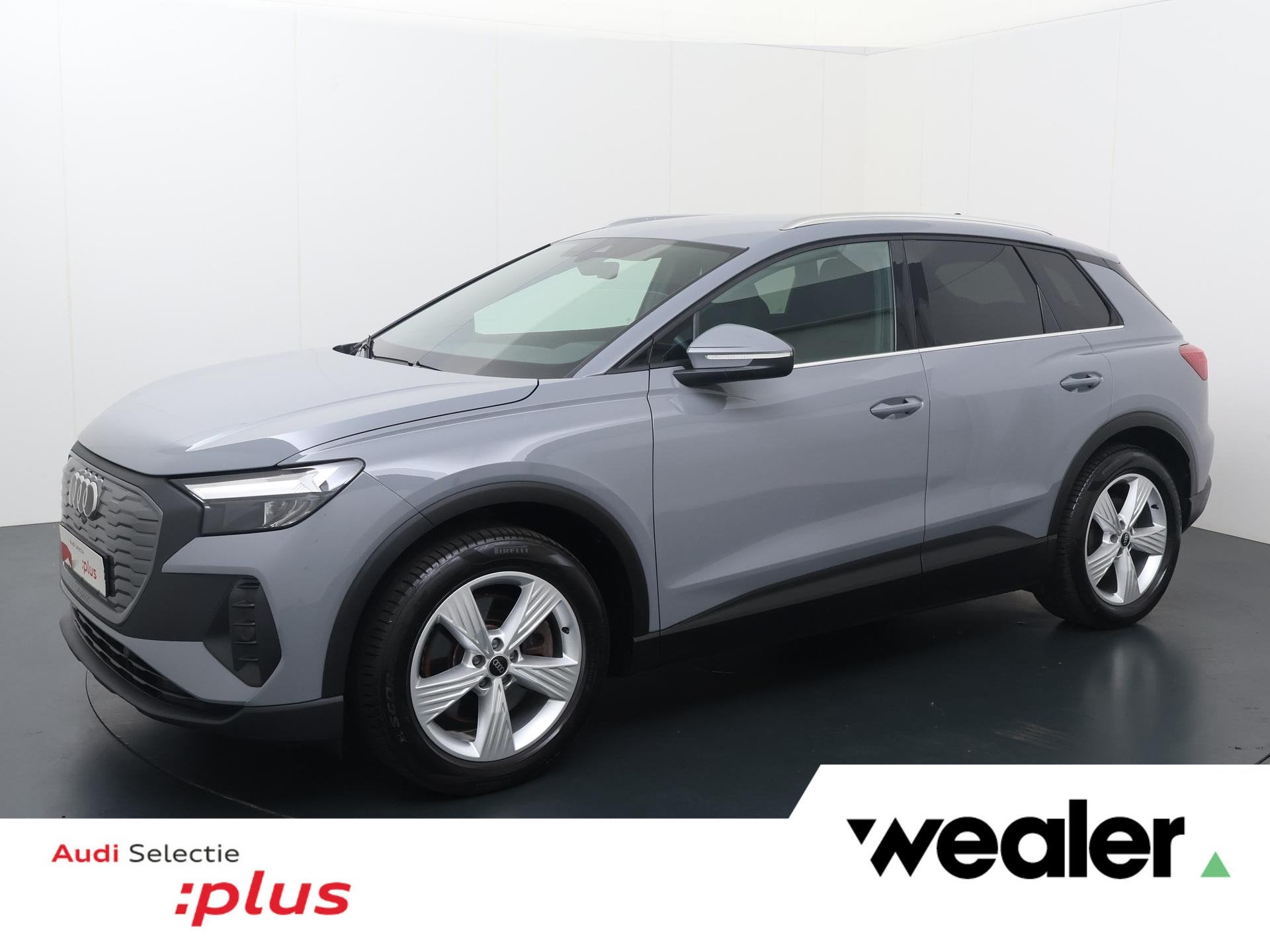 Audi Q4 e-tron 40 Edition 77 kWh | 204 PK | SoH 95% | Climat, Auto's, 12 maanden, Gebruikt, Zwart, 511 km