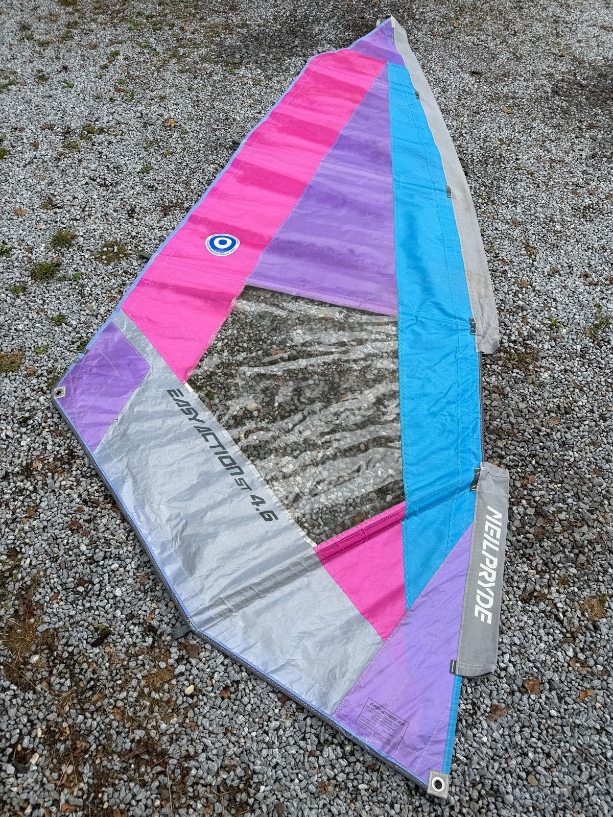 NeilPryde Easy Action ST 4.6 Windsurfzeil, Ophalen, Gebruikt, 3.5 tot 5 m², Neilpryde