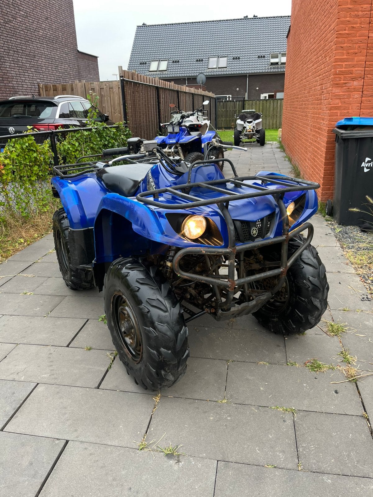 Yamaha grizzly 350 met kenteken