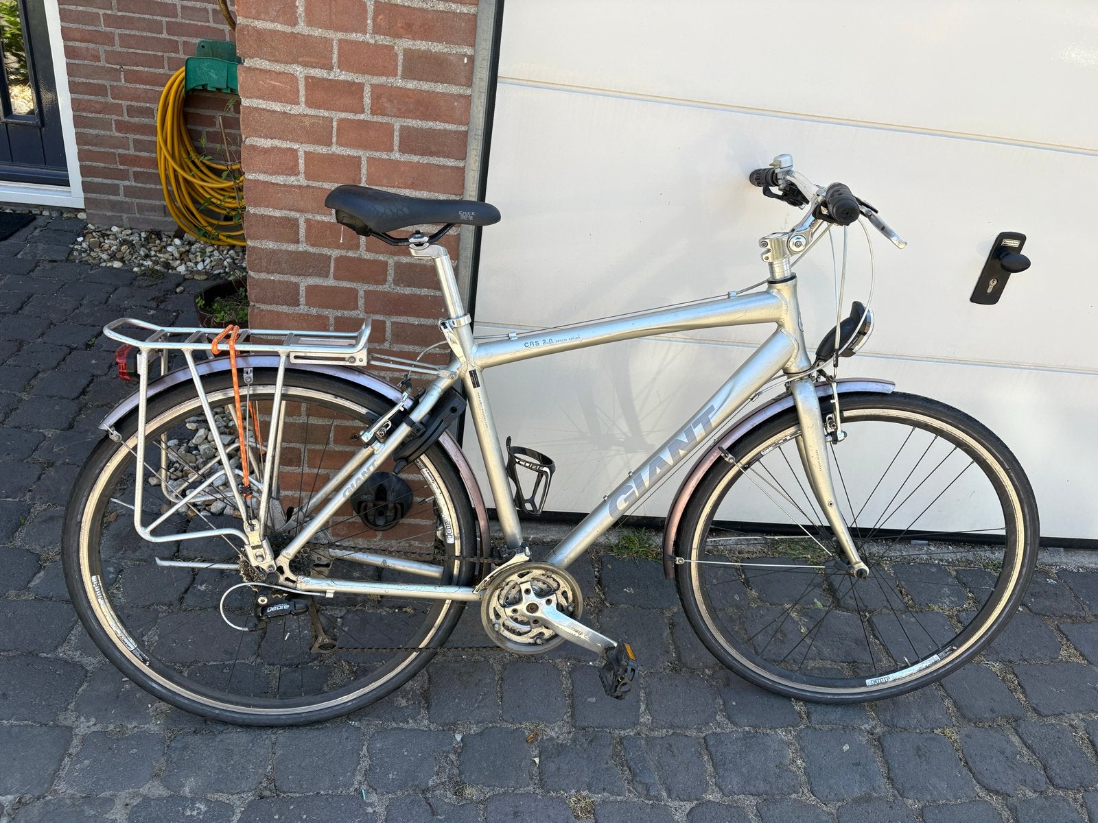 Giant CRS 3.0 Herenfiets - Gebruikt, Goede Staat, Ophalen, Gebruikt, Velgrem, Versnellingen