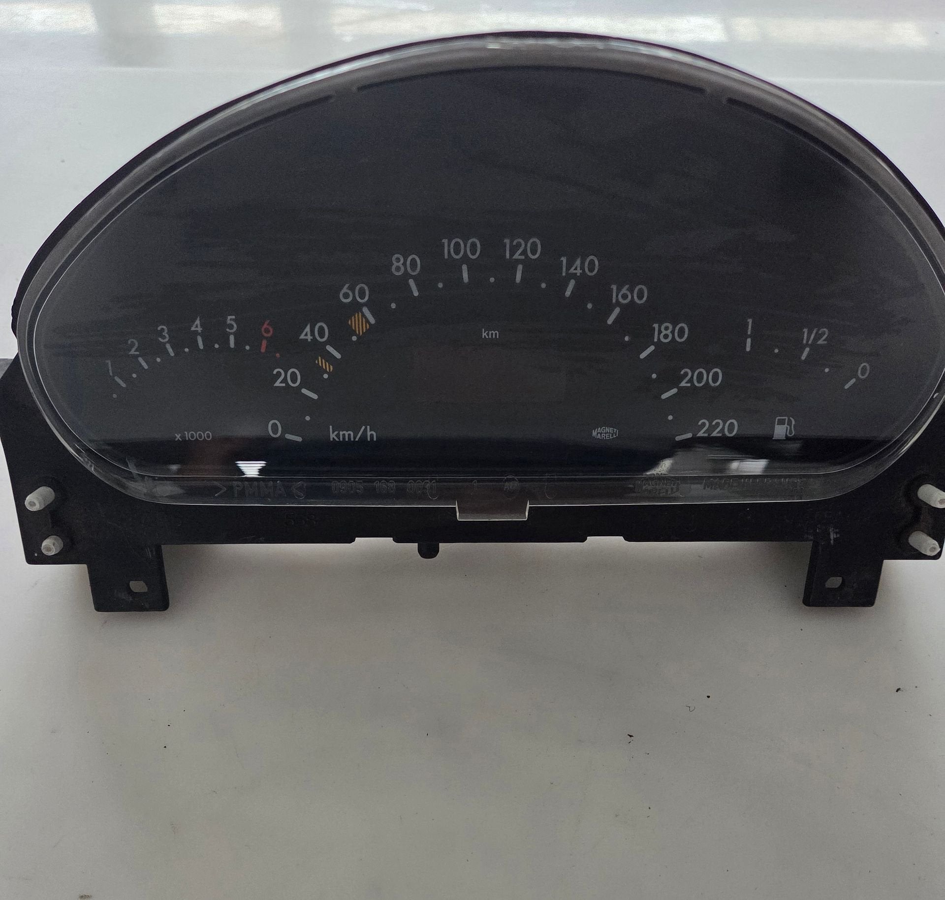 Tellerbak Instrumentenpaneel Mercedes A-Klasse A168 , Auto-onderdelen, Gebruikt, -, Ophalen of Verzenden, Mgneti Marelli