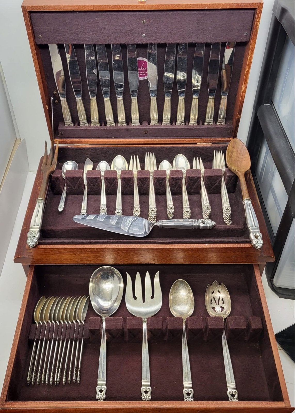 Royal Danish International Sterling Zilveren Bestekset, Ophalen of Verzenden