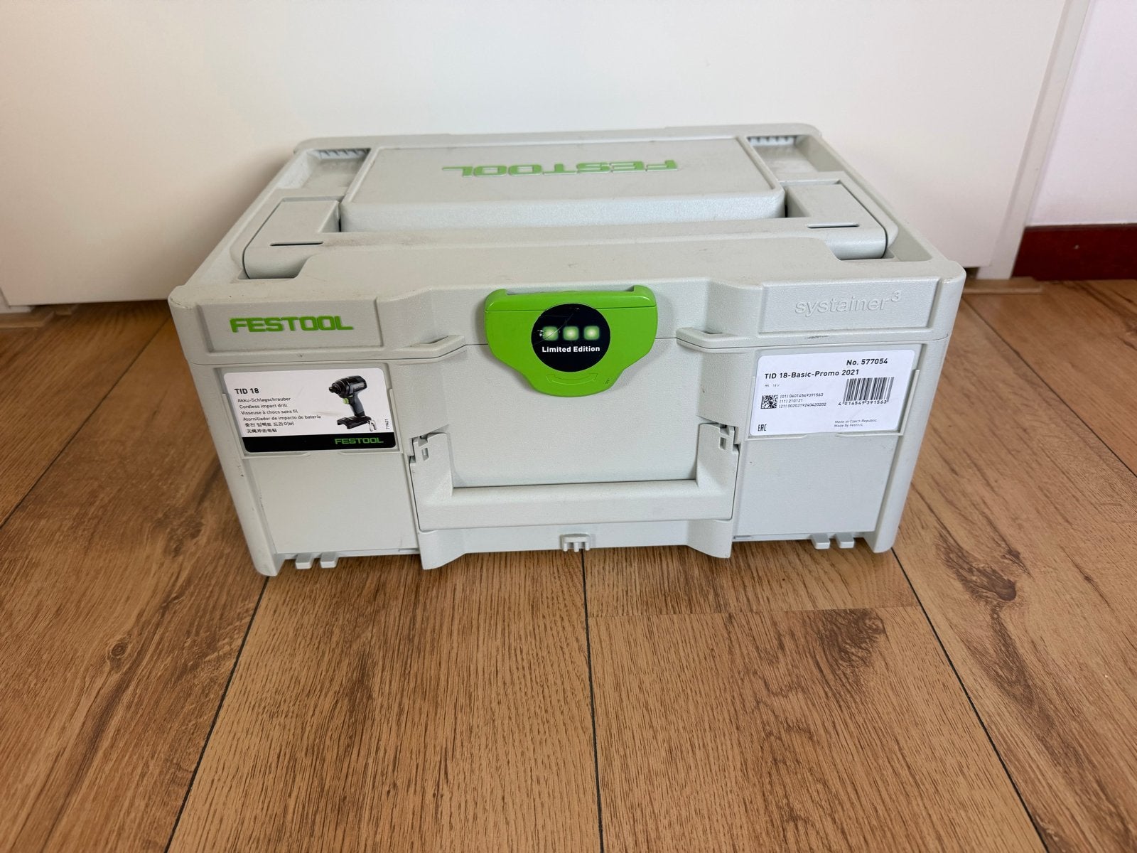 Festool Systainer SYS3 met inlay voor TID18, Ophalen of Verzenden, Zo goed als nieuw