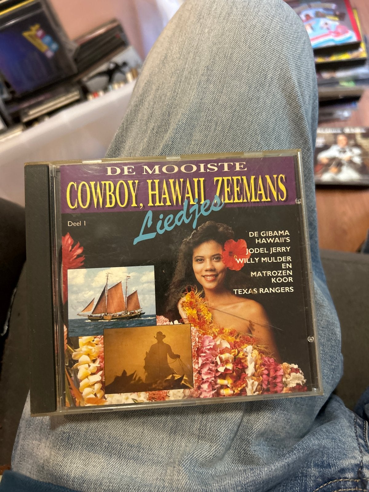 De Mooiste Cowboy, Hawaii, Zeemans Liedjes - Deel 1 CD, Cd's en Dvd's, Cd's | Nederlandstalig, Gebruikt, Verzamelalbum, Inclusief doosje