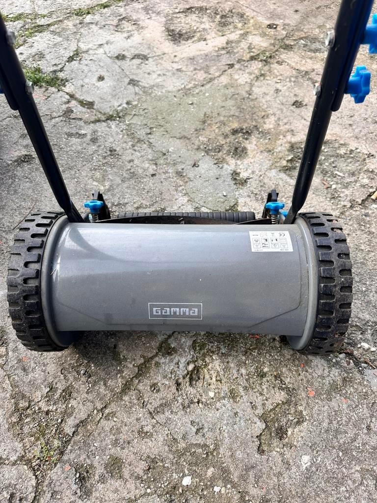 Hand grasmaaier, Tuin en Terras, Grasmaaiers, Kooimesmaaier, Ophalen, Zo goed als nieuw, Handgrasmaaier