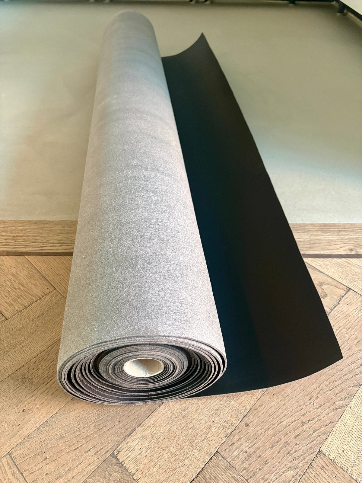Grote rol zwart SKAI leer, 2 mm, Ophalen, 120 cm of meer, Zwart, Leer of Kunstleer