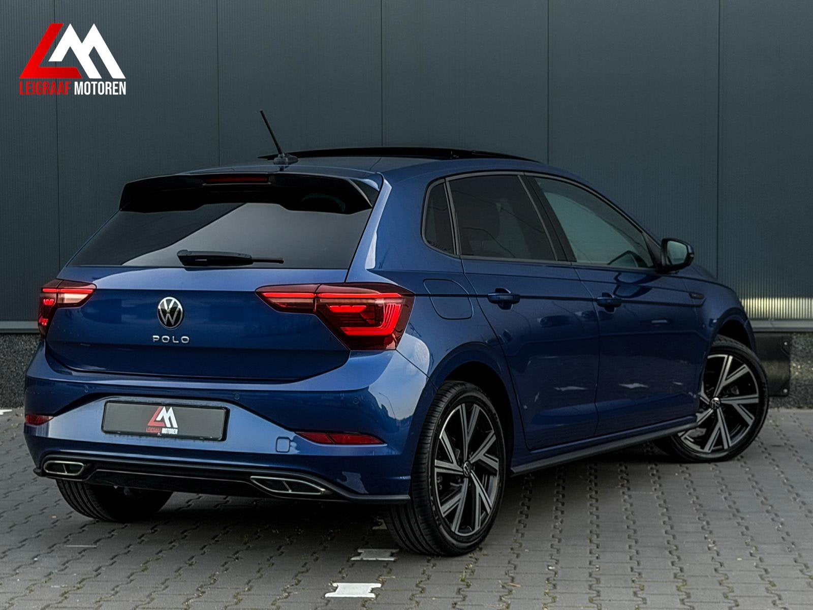 Volkswagen Polo 1.0 TSI - R line - Keyless  - Pano - VOL, 4 cilinders, Met garantie (alle), Bedrijf, Dealer onderhouden