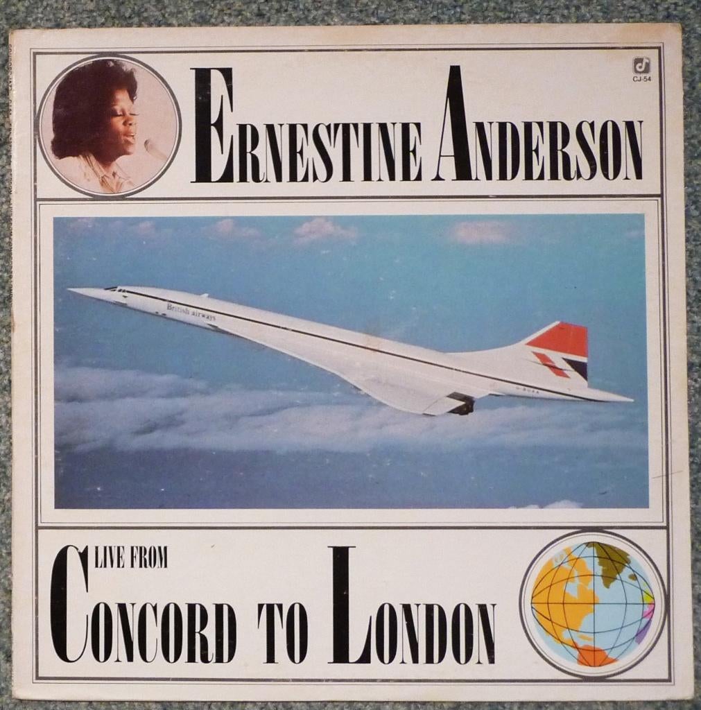 Ernestine Anderson – Live from Concord to London, Gebruikt, 1980 tot heden, Ophalen of Verzenden, 12 inch