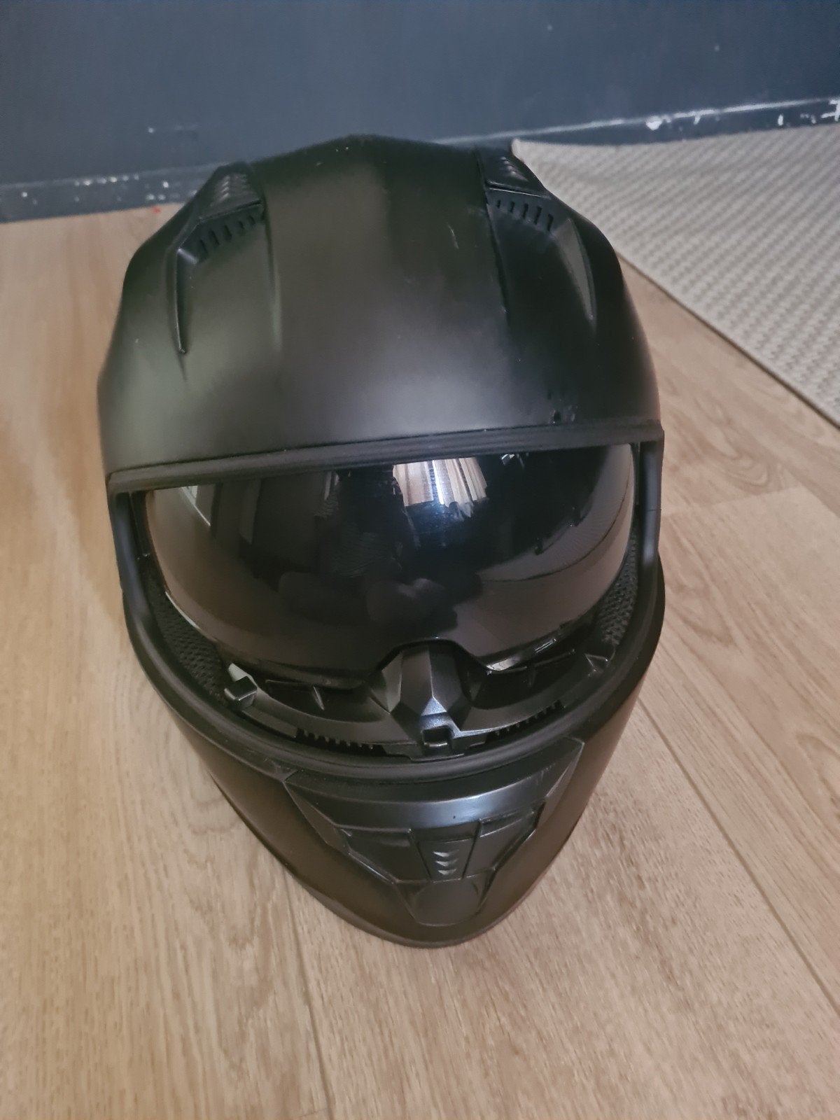 Vinz Integraalhelm Mat Zwart Maat M ECE22-06, Ophalen of Verzenden