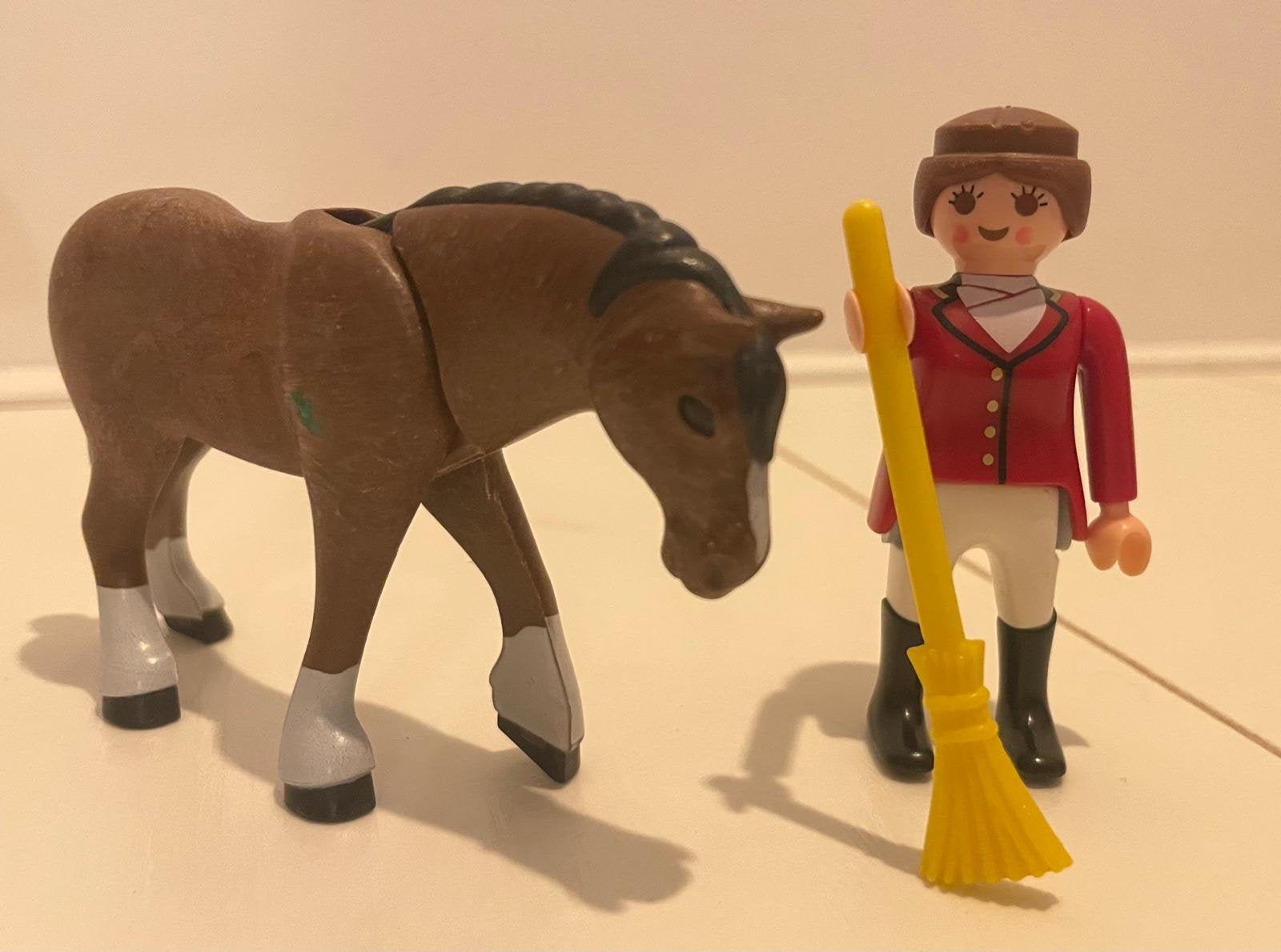 Playmobil. Paard en ruiter., Ophalen of Verzenden, Zo goed als nieuw