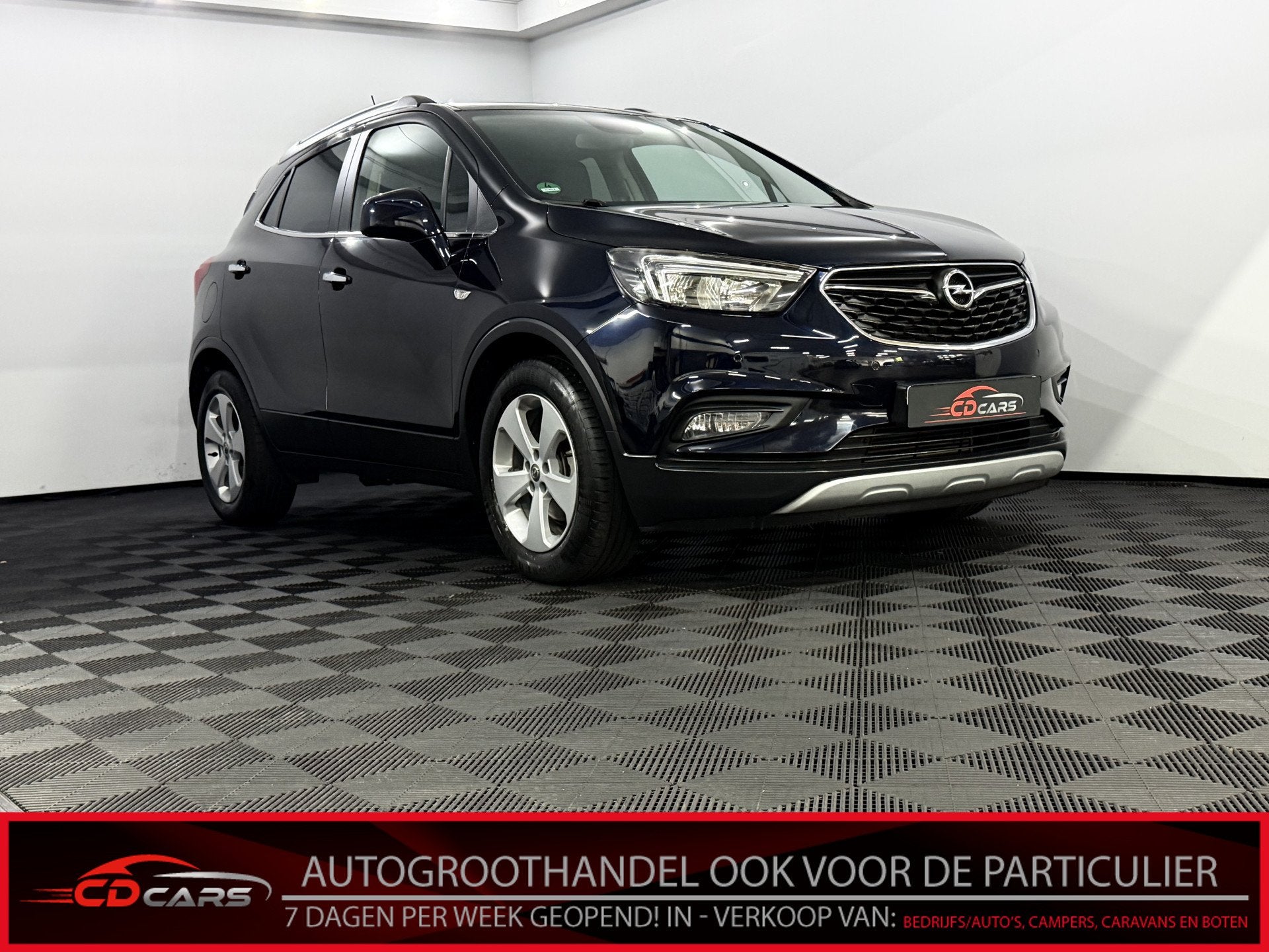 Opel Mokka X 1.4 Turbo Innovation Navi, Camera, Airco, Cruis, Voorwielaandrijving, Gebruikt, Euro 6, Blauw