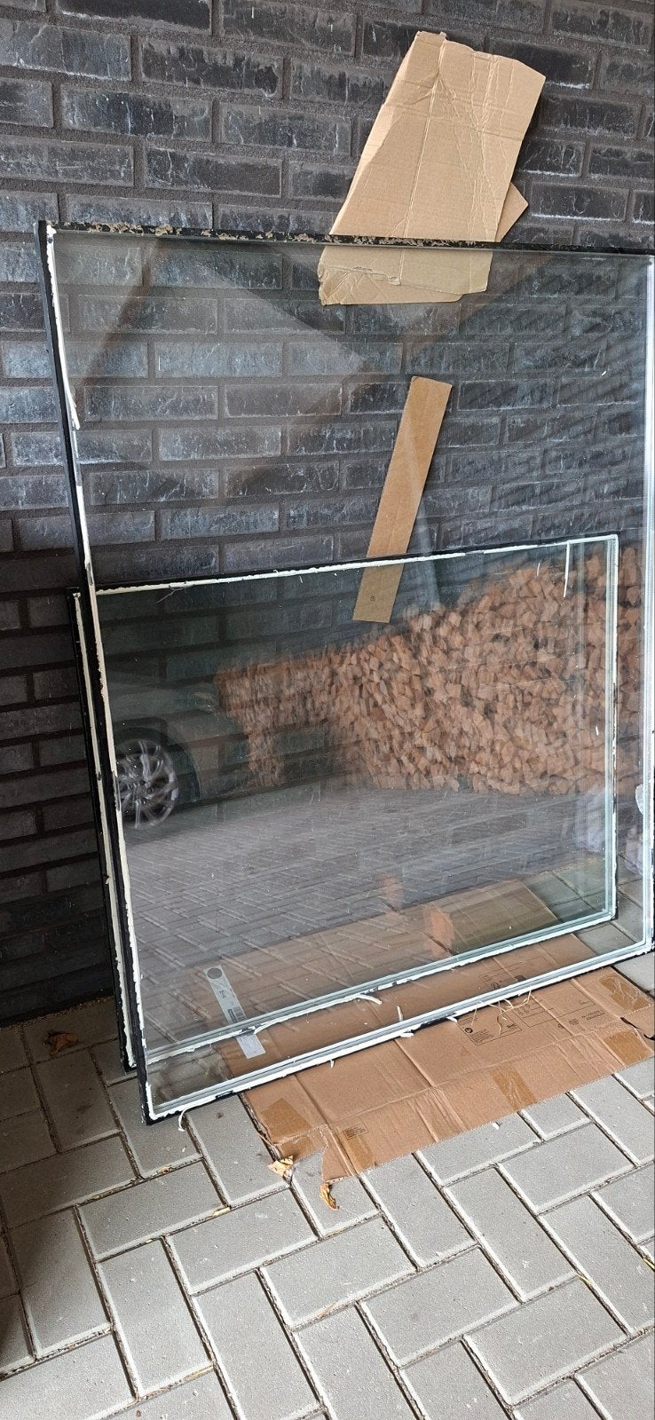 Hr++ ruit 112x85cm, Doe-het-zelf en Verbouw, Ophalen, Nieuw, Gevelraam of Ruit