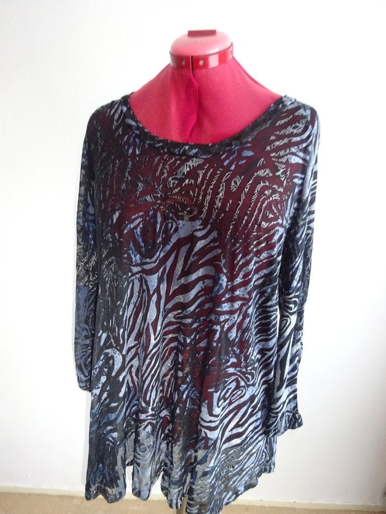 Ophilia shirt mt 4= 48, Kleding | Dames, Overige kleuren, Verzenden, Maat 46/48 (XL) of groter, Zo goed als nieuw