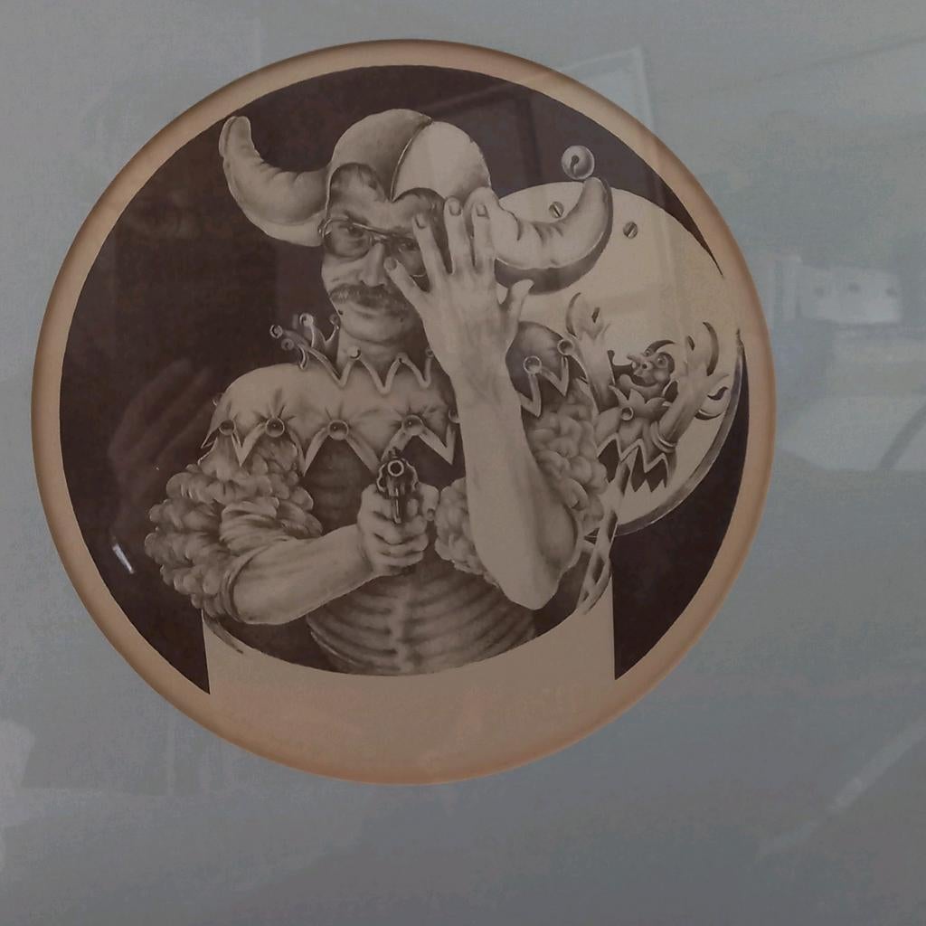Lithografie,  Gerbrand Bierenga, 50x50,  2/50 1976, Ophalen