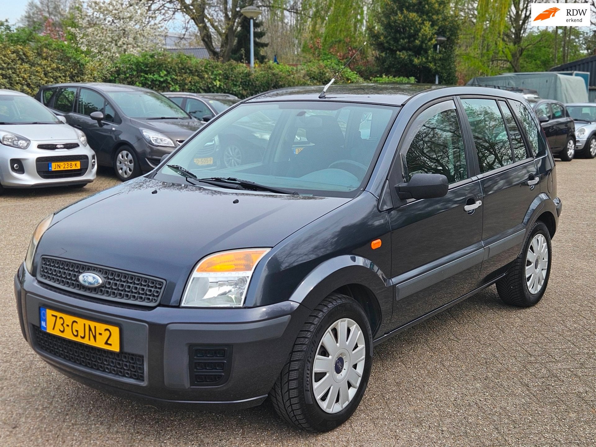 Ford Fusion 1.4-16V Cool & Sound|Airco|elektrische ramen|Tre, Auto's, Voorwielaandrijving, Stof, Gebruikt, Bedrijf