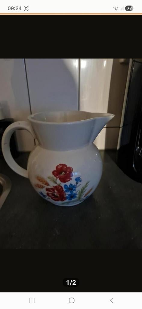Vintage Melkkan, Antiek en Kunst, Antiek | Servies los, Ophalen of Verzenden