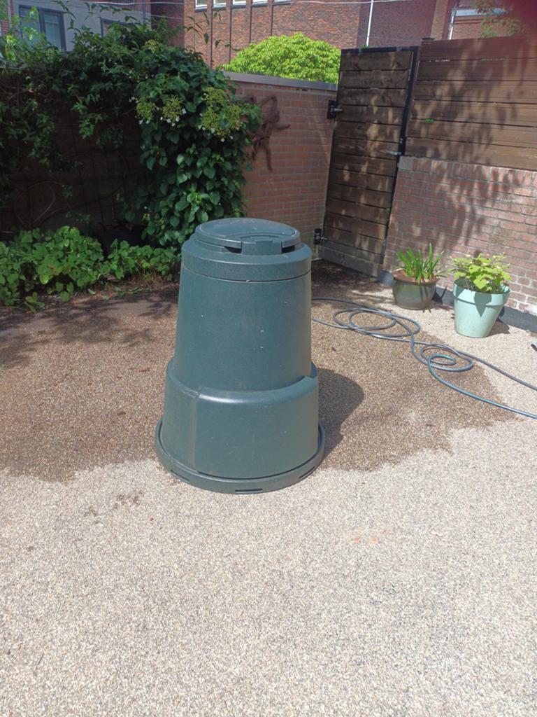 Compostbak voor tuin en GFT-afval, Ophalen, Gebruikt