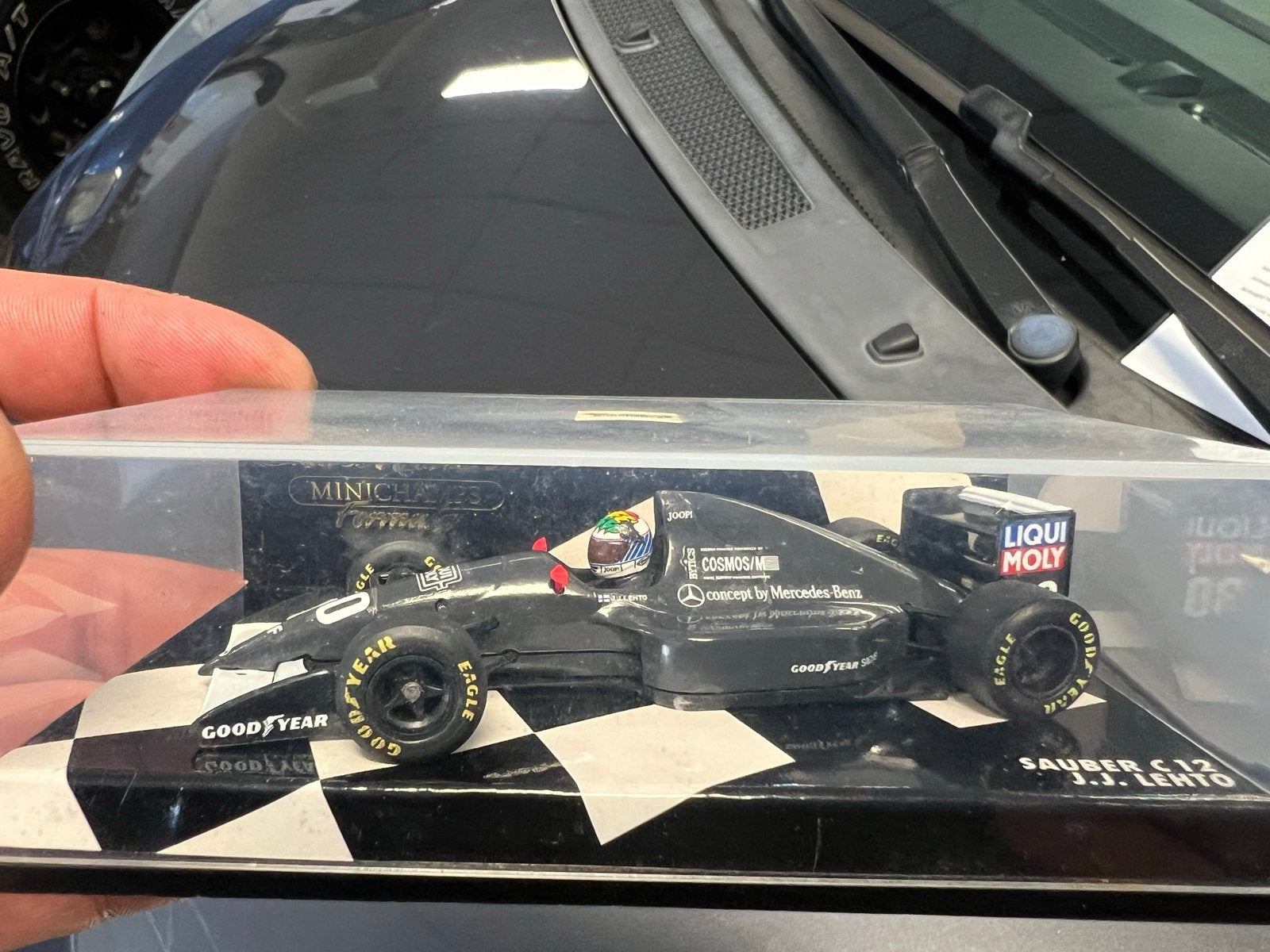 Minichamps Sauber C12 J.J. Lehto Formule 1 modelauto, Ophalen of Verzenden, Gebruikt, Formule 1