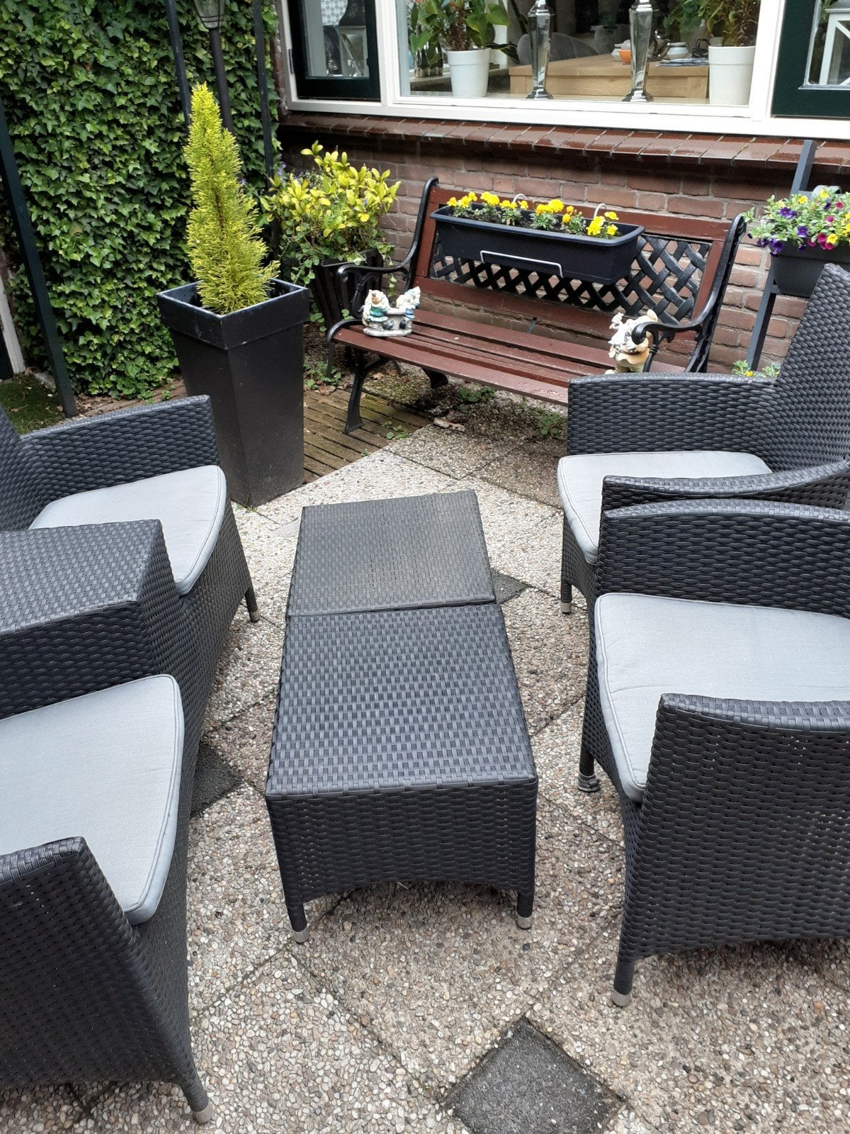 Terras setje, Tuin en Terras, Ophalen of Verzenden, Gebruikt