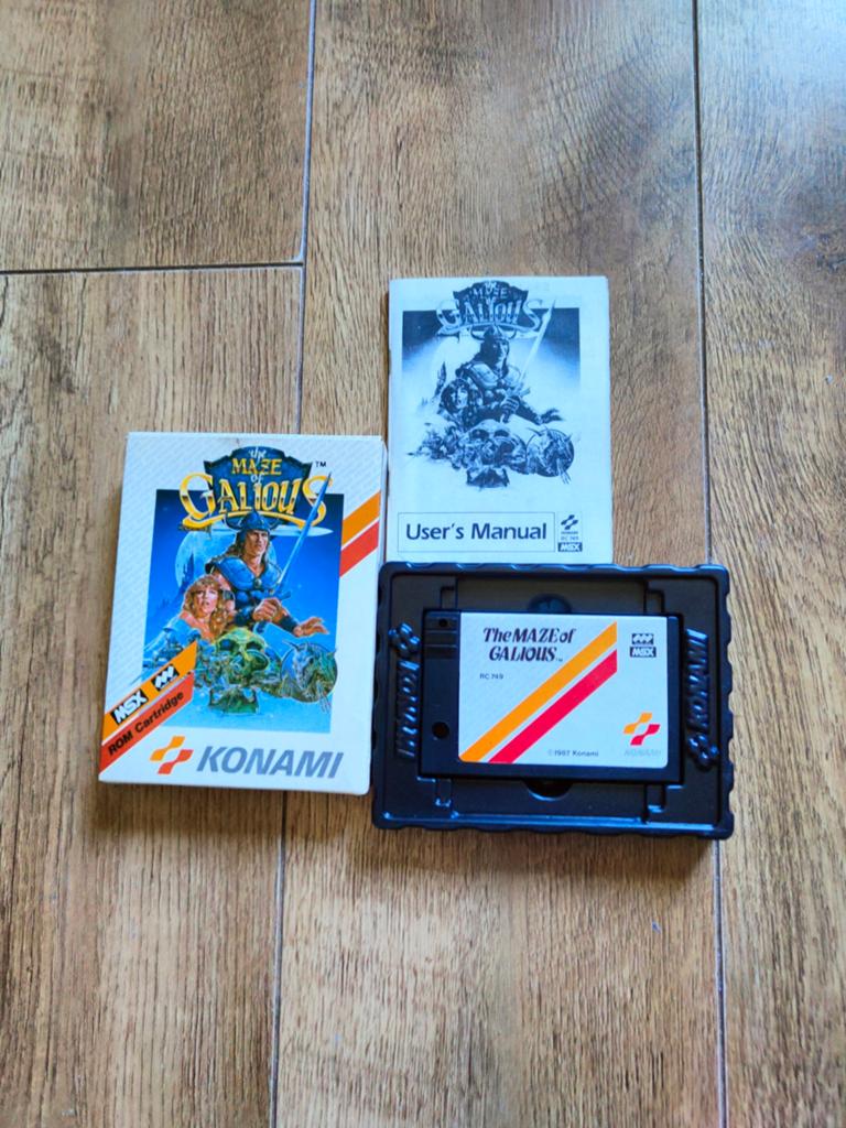 MSX spel - Konami the Maze of Galouis | RC749, Ophalen of Verzenden