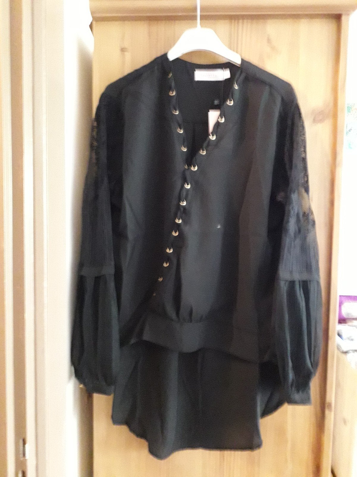 Voyelles blouse, Ophalen of Verzenden, Nieuw, Zwart