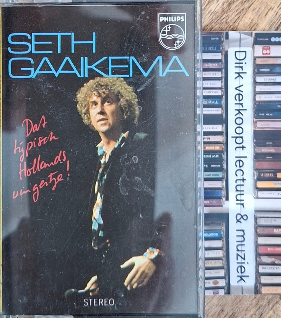 Seth Gaaikema: Dat typischeHollands vingertje (NL, 1976), 1 bandje, Ophalen of Verzenden, Zo goed als nieuw, Origineel