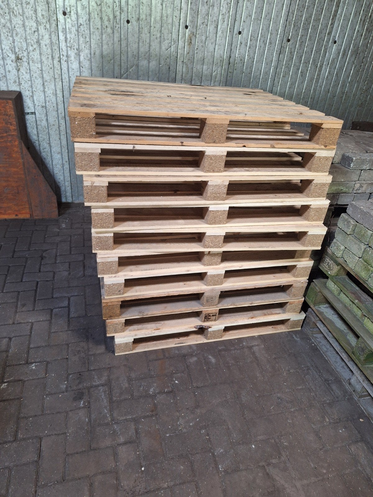 Pallets 100 x120, Doe-het-zelf en Verbouw, Hout en Planken, Ophalen of Verzenden, Zo goed als nieuw, Pallet, Minder dan 200 cm