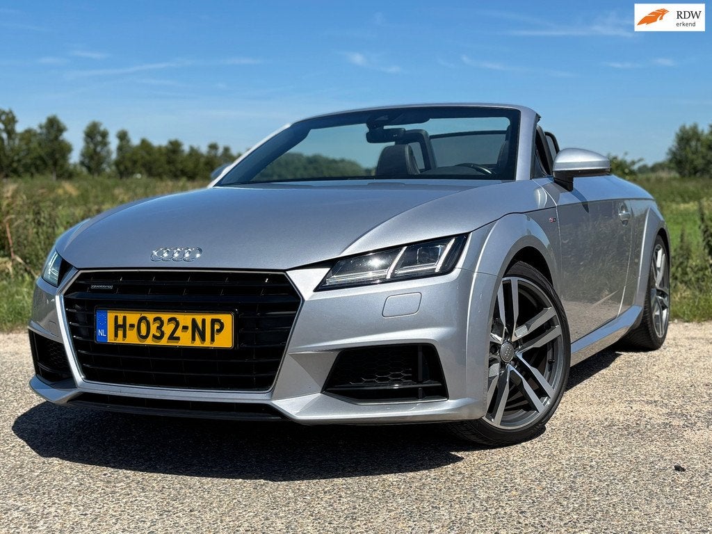 Audi TT Roadster 2.0 TFSI quattro Aut Pro Line S/Navi/Leder/, Auto's, Audi, Gebruikt, 4 cilinders, Bedrijf, Vierwielaandrijving