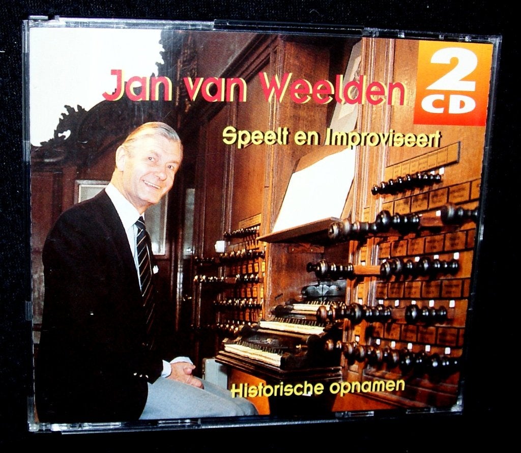 Jan van Weelden - Speelt en Improviseert - Historische Opnam, Ophalen of Verzenden, Classicisme, Zo goed als nieuw, Overige typen