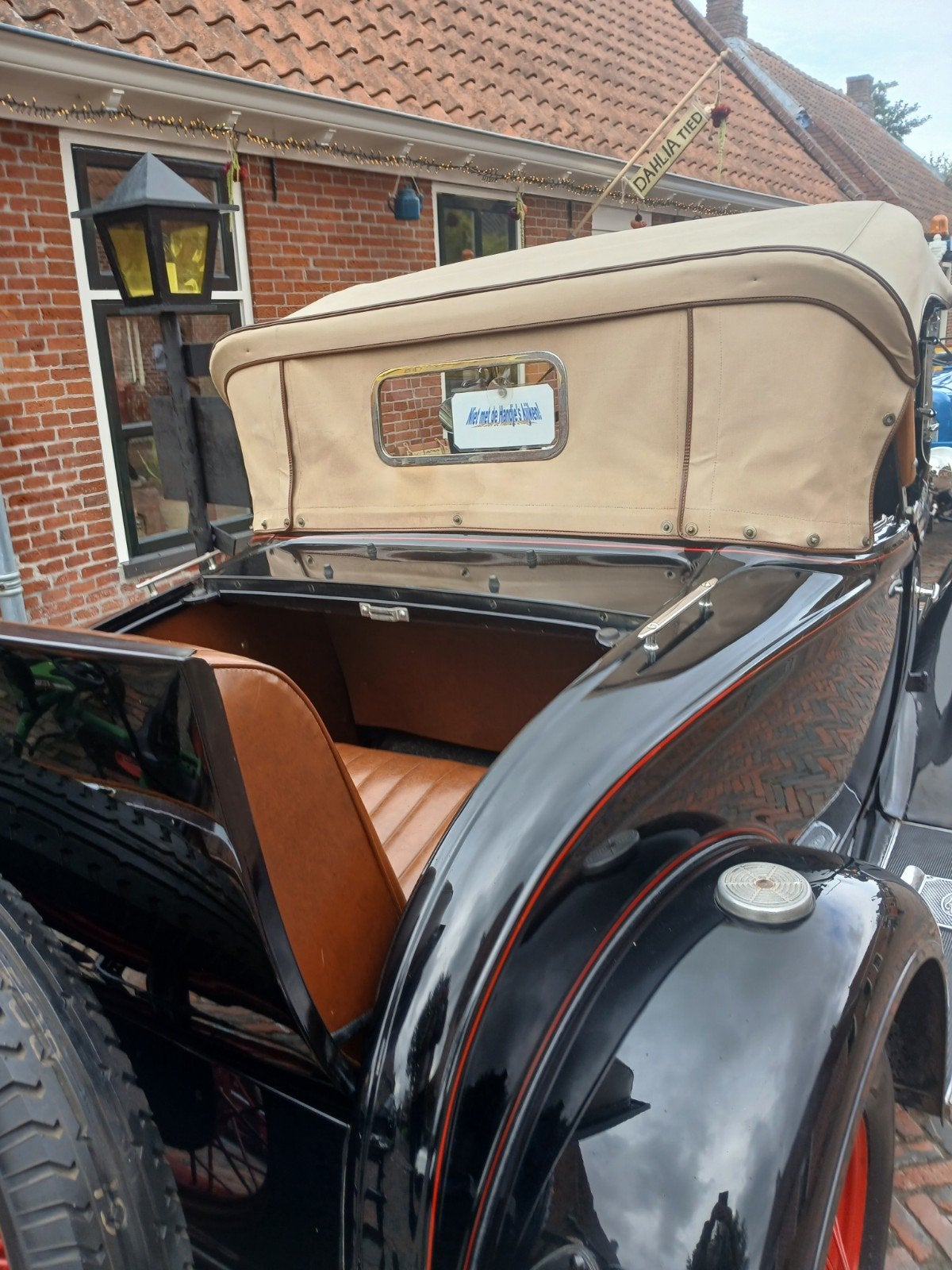 A Ford roadster 1930 Zwart, foto 3
