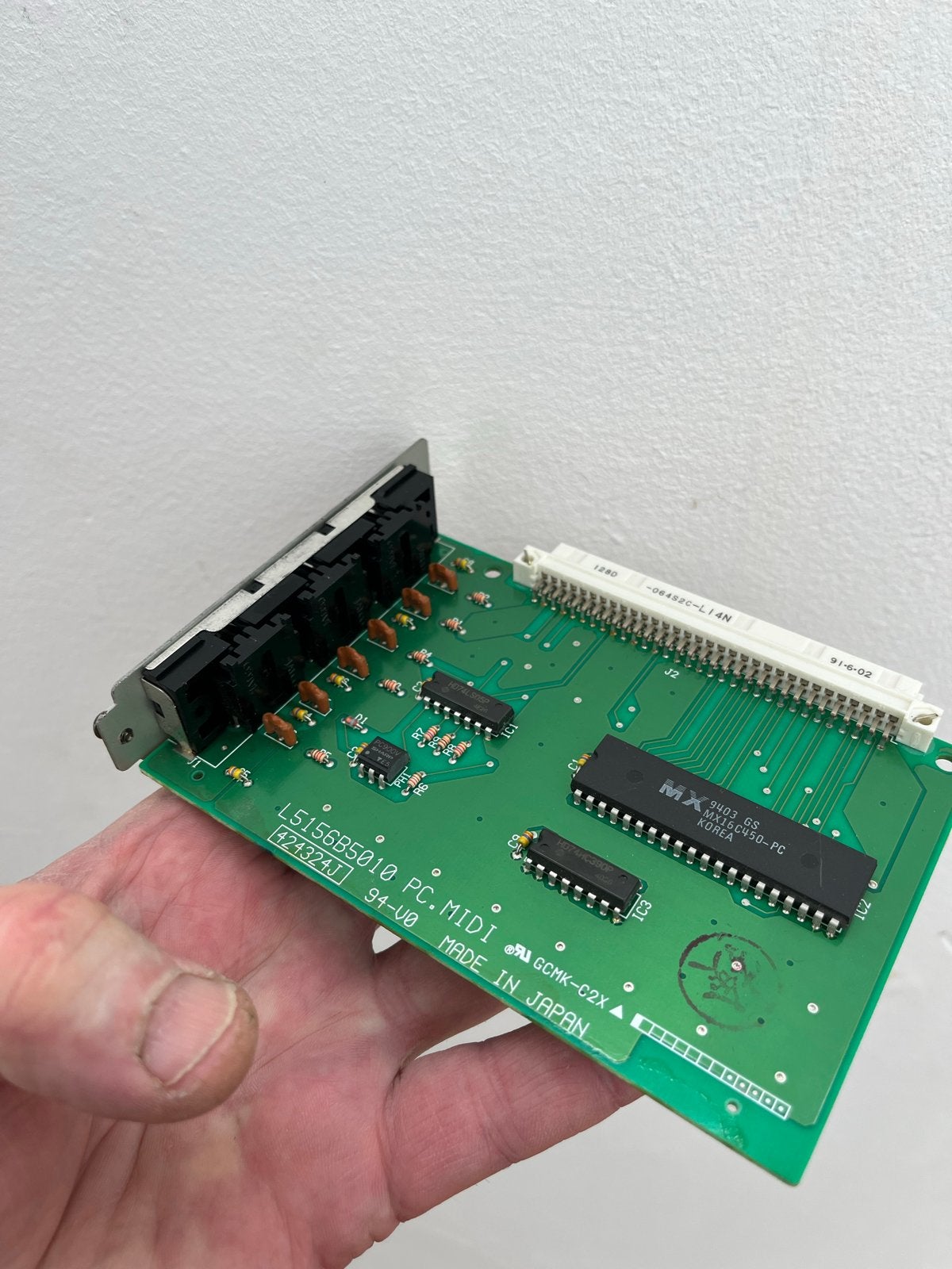 Akai DR8 DR16 MIDI Kaart - LS15B5010 PC. MIDI, Ophalen of Verzenden, Gebruikt