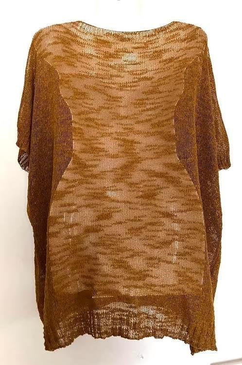 Okergele top one size[vj], Overige kleuren, Maat 46/48 (XL) of groter, Ophalen of Verzenden, Zo goed als nieuw