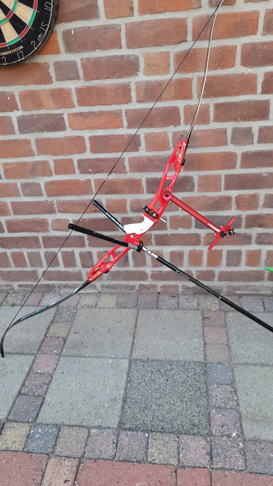 RECURVE SET rechts, Ophalen of Verzenden, Zo goed als nieuw, Recurveboog
