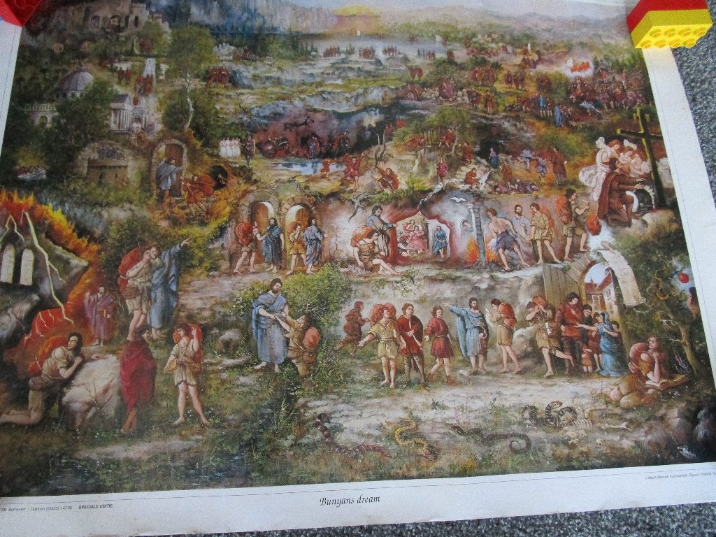 Poster: De Brede en de Smalle weg., Ophalen