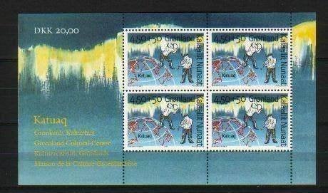 Groenland. Blok 12, postfris, Postzegels en Munten, Verzenden, Denemarken, Postfris