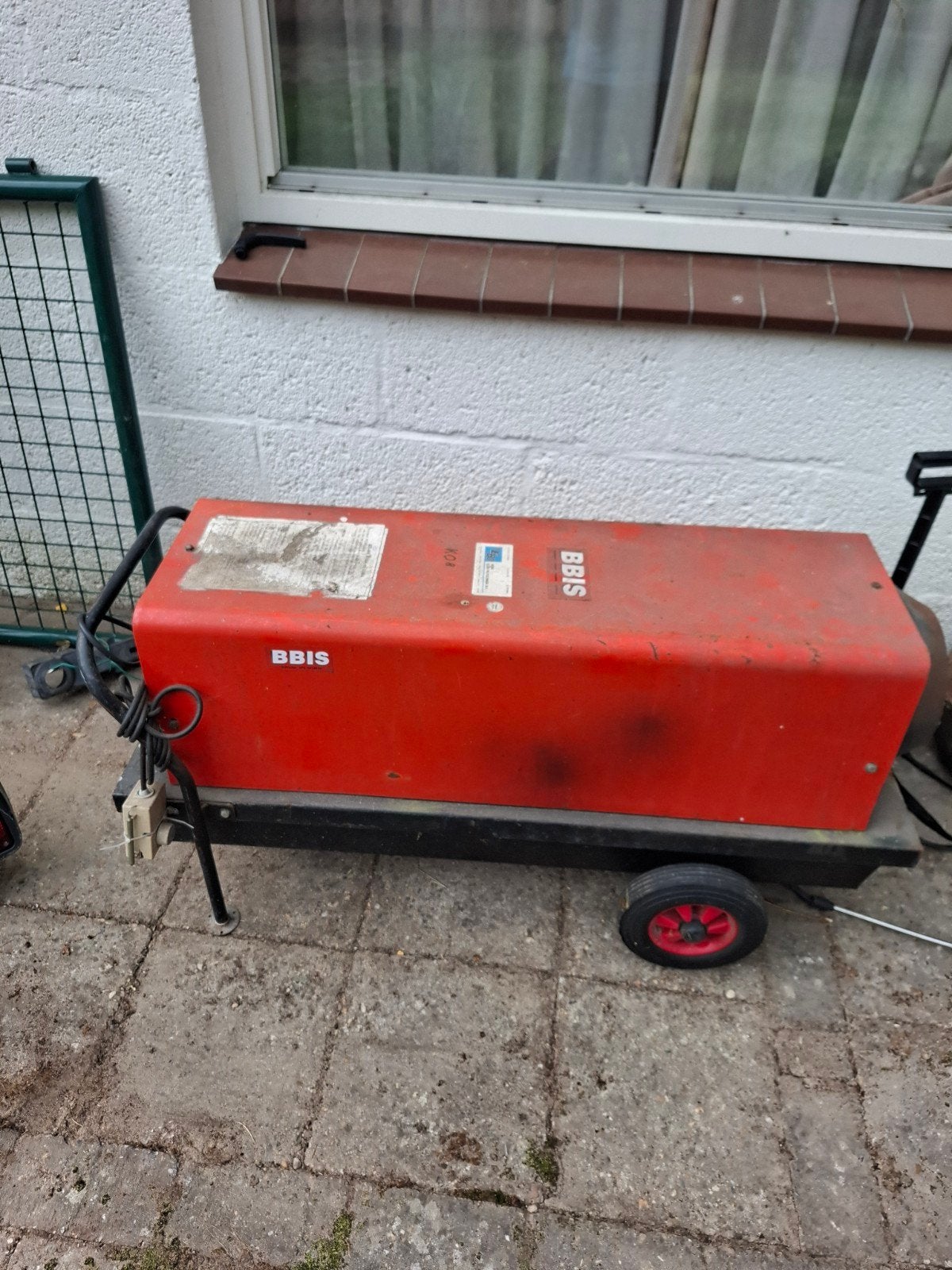 hetelucht kanon, Doe-het-zelf en Verbouw, Ophalen, 30 tot 80 cm, Gebruikt, Overige typen