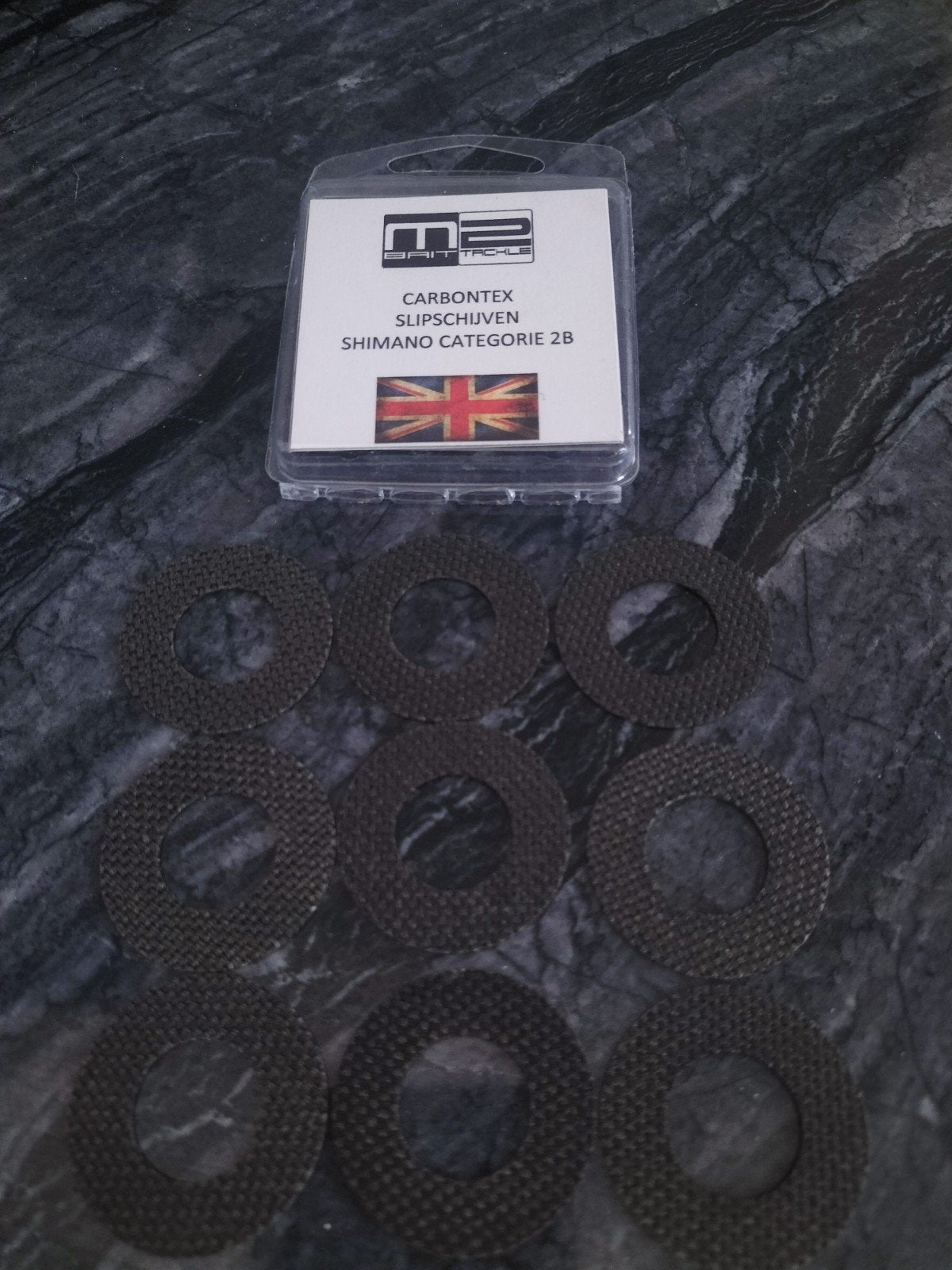 9x Shimano carbon slipschijven, Ophalen of Verzenden, Zo goed als nieuw, Molen